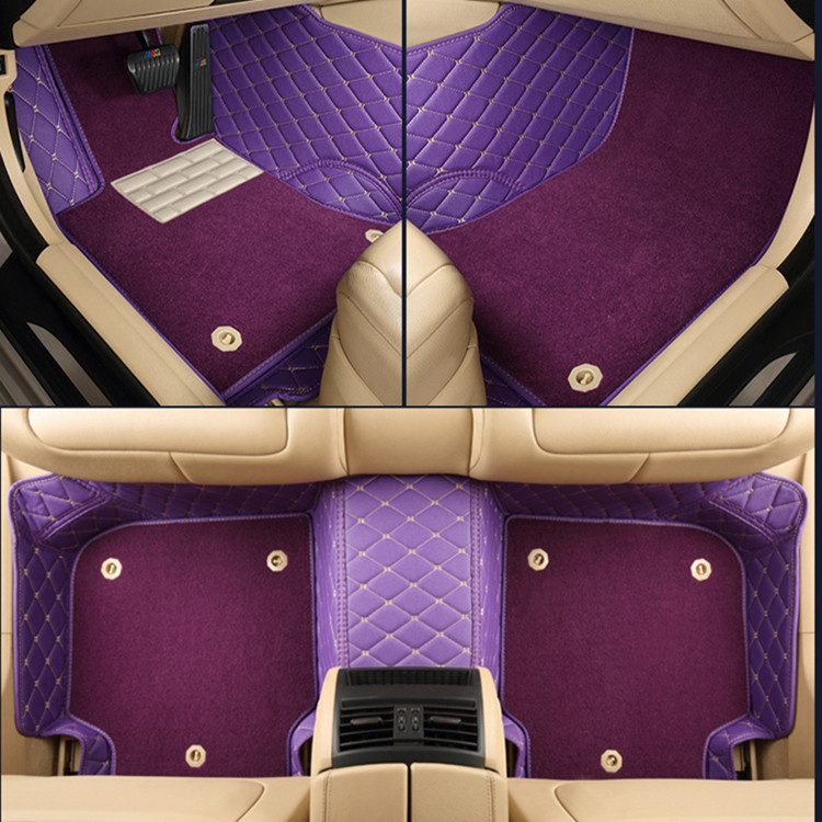 Lexus RX270 RX300 RX330 RX350 RX400 RX450 พรมยืดหยุ่นสูงผ้าไหมเท้า