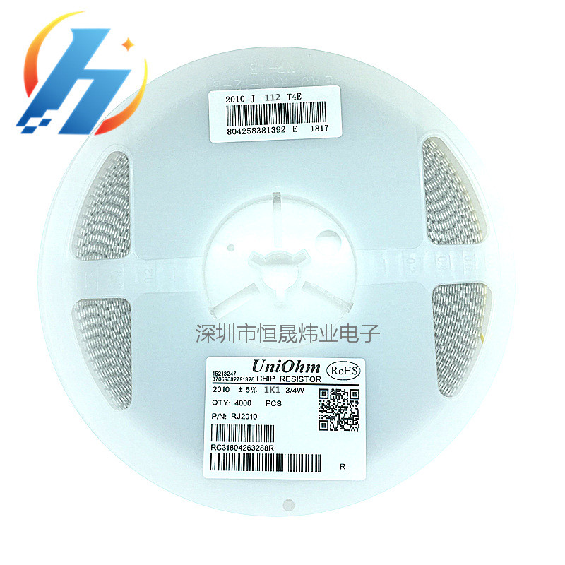 ตัวต้านทานชิป 2010 1.1K 1.1,000 Ou Yin 112 Precision 5% J Gear