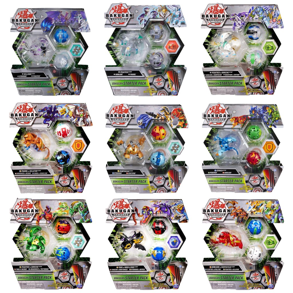 Shijia ของแท้ bakugan Armored Alliance Deformation Ball bakugan สามแพ็ค