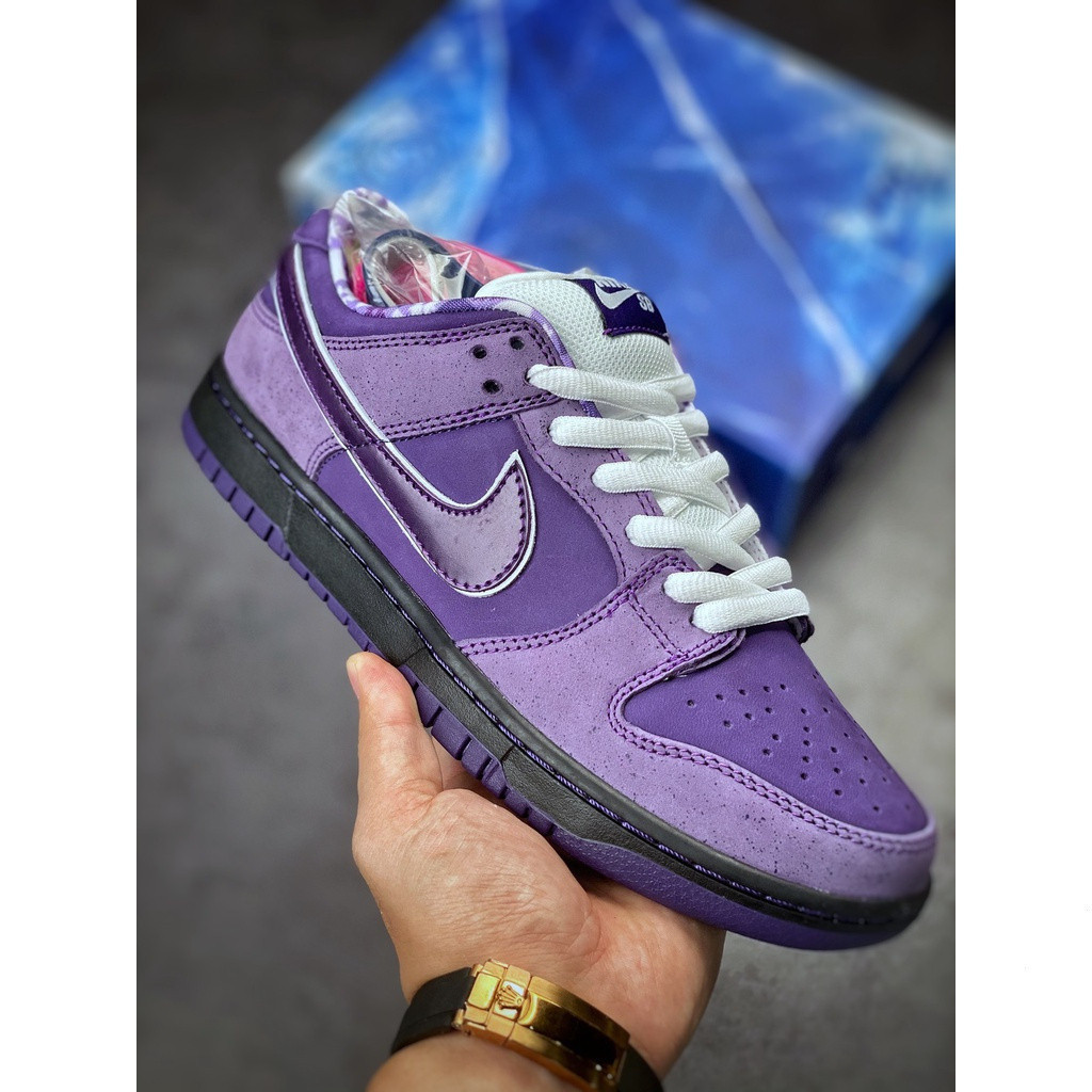 Concept and Sb Dunk Low < Purple Lobster} รองเท้าผ้าใบ รองเท้าผ้าใบ NK