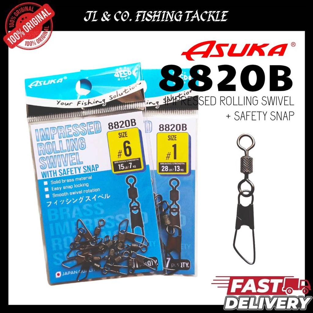 ASUKA CRANE SWIVEL พร้อม NICE SNAP 8820B