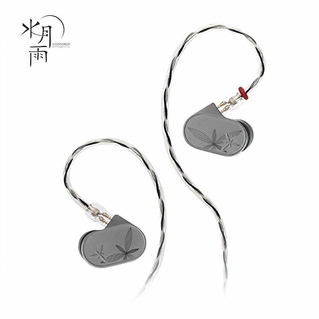 MOONDROP LAN 2 HiFi 10 มม.แบบไดนามิก In-ear Monitors 0.78 มม.2Pin OFC สาย 4.4 มม.+ 3.5 มม.PIug LAN II