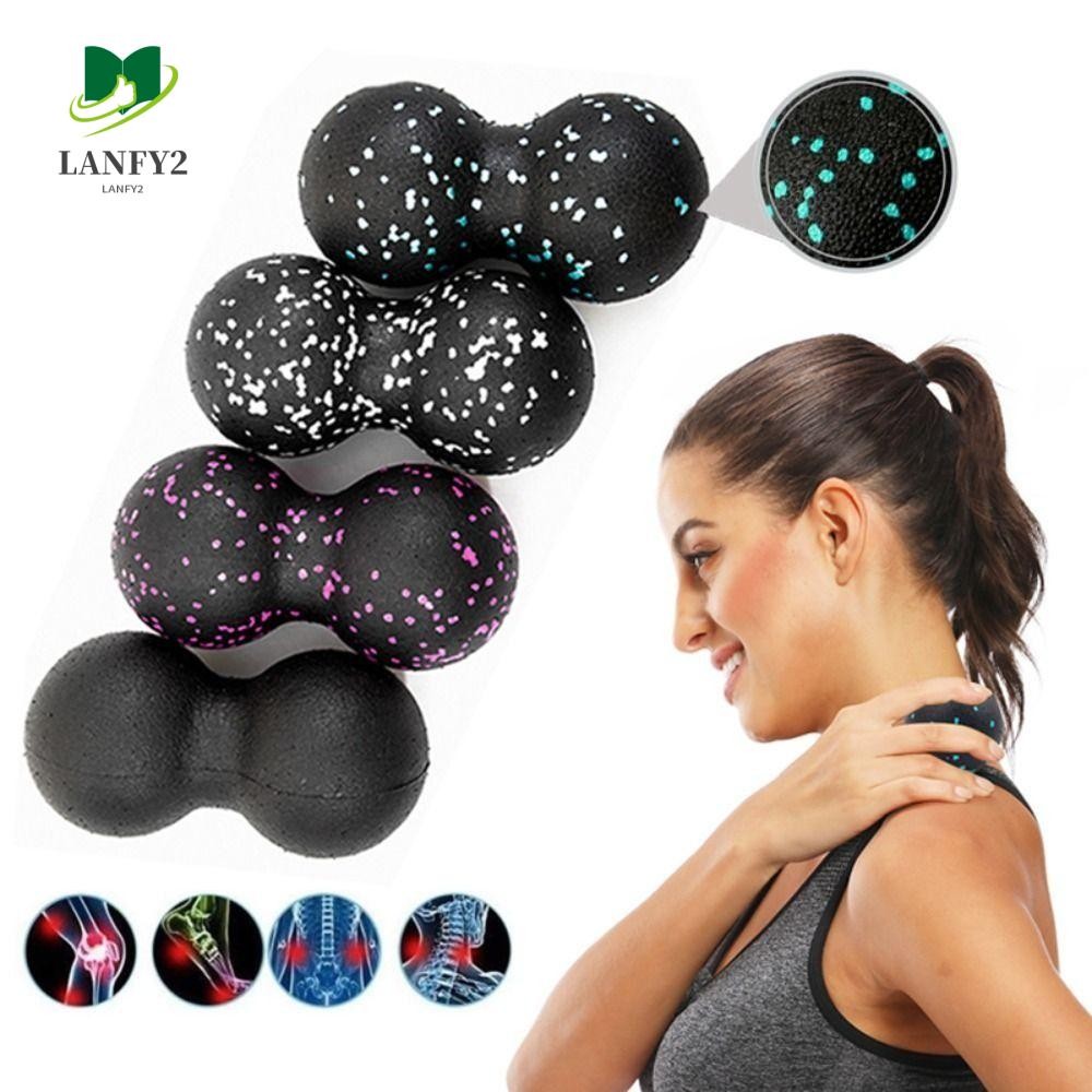ALANFY Peanut Massage Ball Double Ball EPP Fitness Yoga Body Massage Muscle Relaxation Therapy Myofa