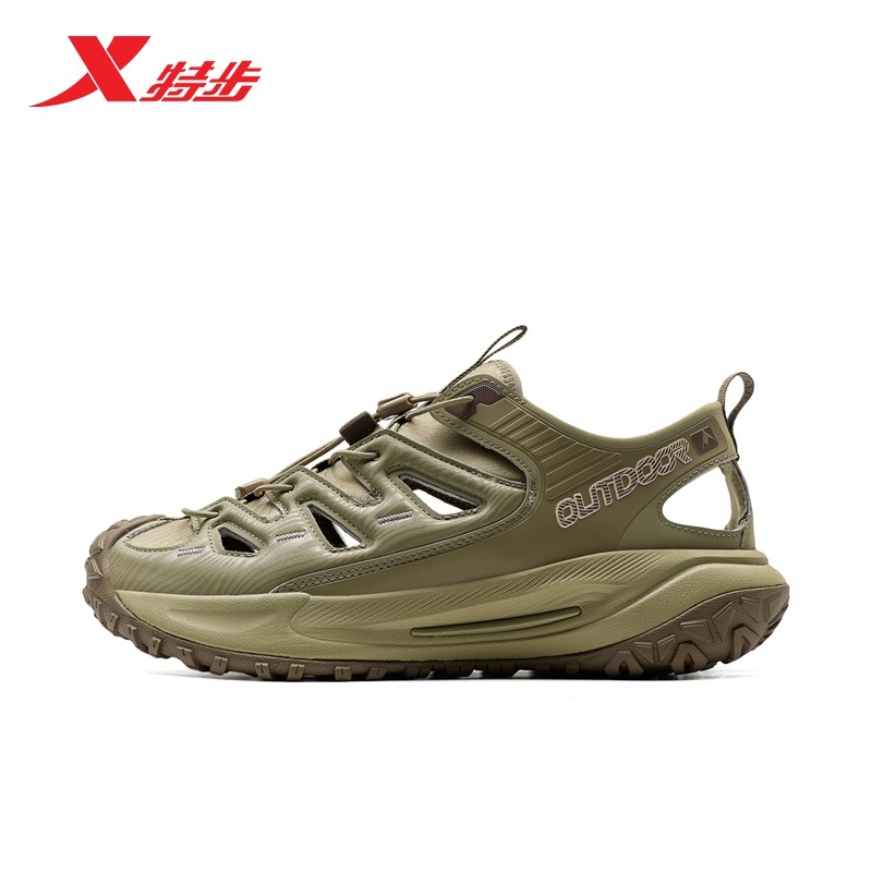 XTEP/Tebu รองเท้าแตะผู้ชาย/ผู้หญิง น้ําหนักเบา ระบายอากาศ ใส่สบาย สําหรับชายหาดและกิจกรรมกลางแจ้ง