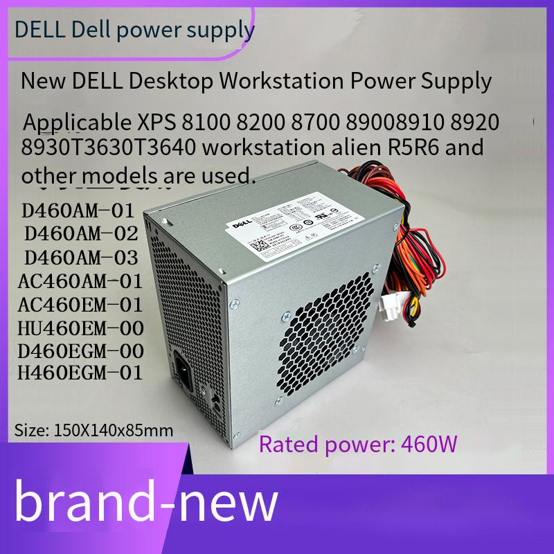 DELL ยี่ห้อใหม่ XPS DPS-460DB-15 AC/HU460AD-01 แหล่งจ่ายไฟ WC1T4 1KG21 WY7XX
