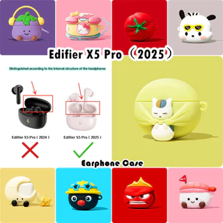 READY STOCK!นําไปใช้กับ Edifier X5 Pro（2025） เคส Case เคสหูฟัง การ์ตูนสร้างสรรค์ ซิลิโคนนุ่ม เคส เคสหูฟัง NO.2
