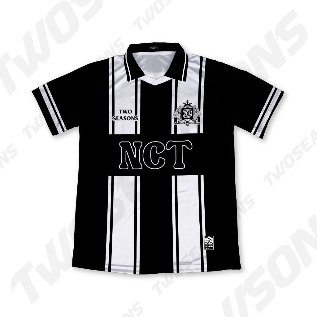 เสื้อยืด Jersey พิมพ์ลายเต็มตัวสไตล์ Aesthetic สำหรับแฟนคลับ K-pop NCT (รวม NCT 127, NCT DREAM, และ 