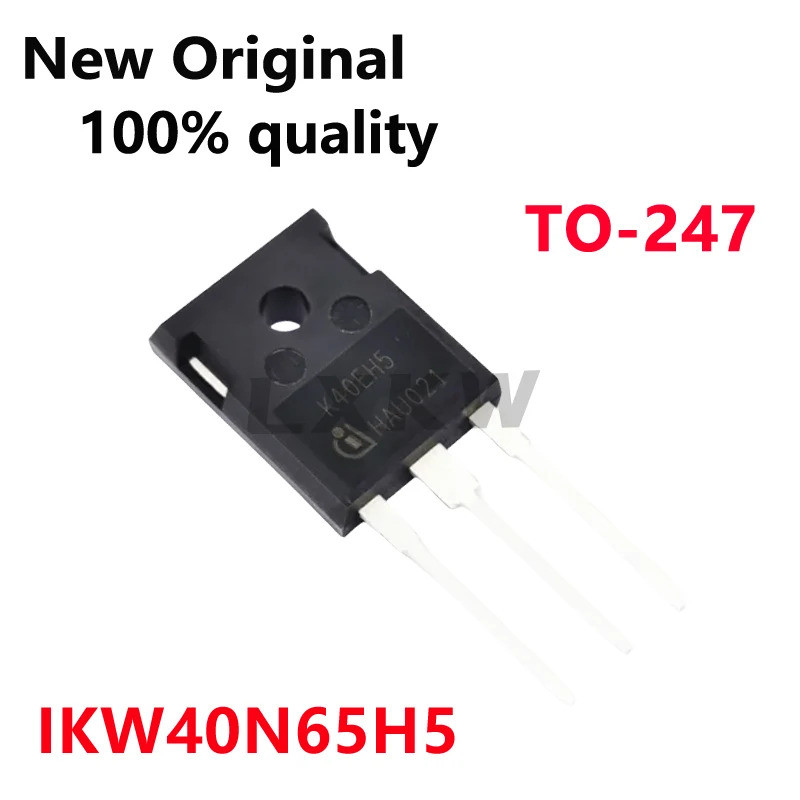 5-10/PCS ใหม่ IKW40N65H5 K40EH5 TO-247 40A 650V อินเวอร์เตอร์เครื่องเชื่อม IGBT power หลอดในสต็อก