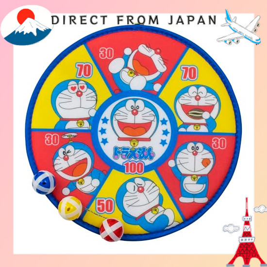 【From Japan】 Maruka Doraemon Doraemon Dora Pita Darts Toy Sport toy, target hit, 3 years old and up 