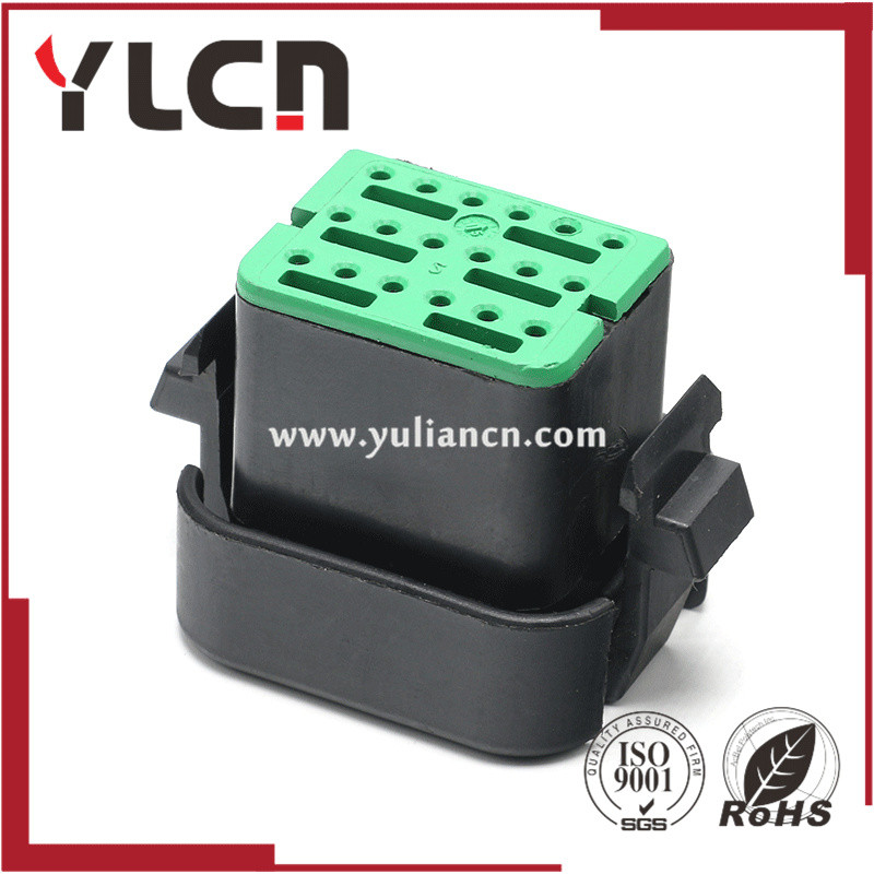 Excavator Wire Harness Connector Carter CAT330/336 C9 เครื่องยนต์การใช้หัวฉีดปลั๊ก DTV04-18PB