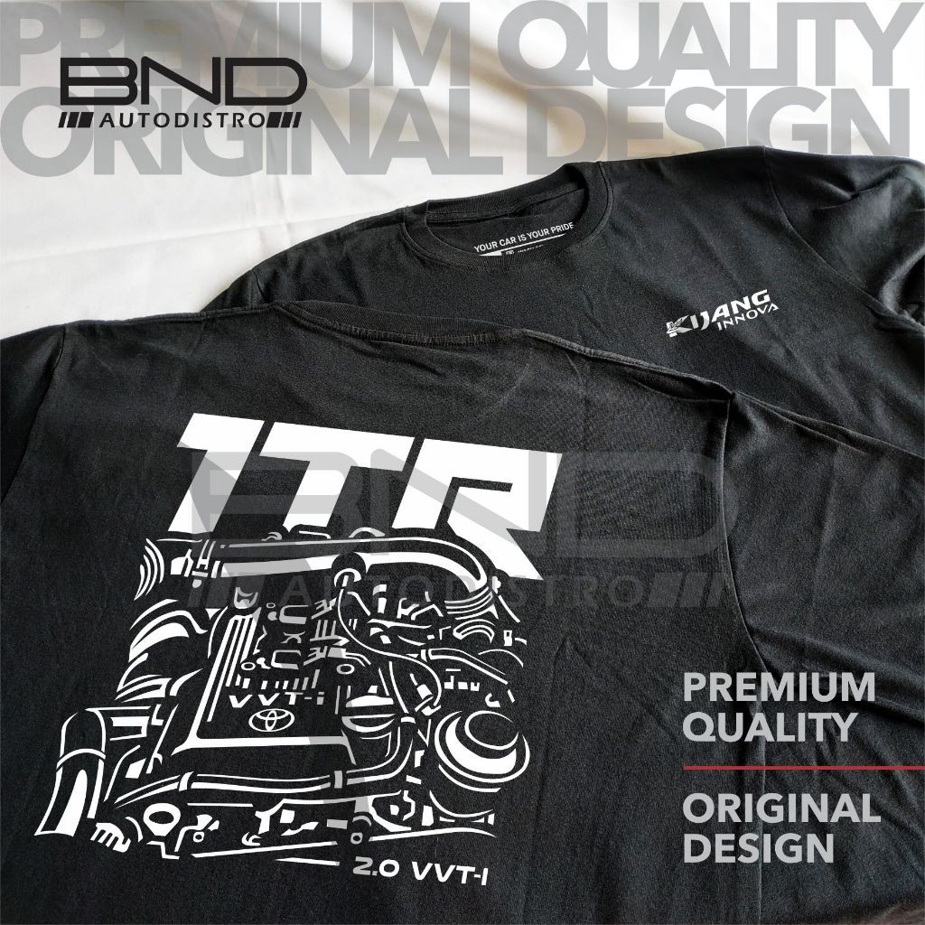 MESIN 1TR 2.0 Kijang Innova Engine T-Shirt _ Toyota Kijang Innova T-Shirt Innova T-Shirt Car T-Shirt