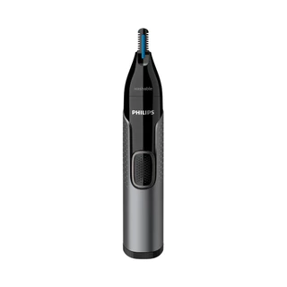 Philips Nose Trimmer Series 3000 ฟิลิปส์ เครื่องตัดแต่งขนจมูก ขนหู ขนคิ้ว ตัดง่าย ไม่กระชากขนจมูก รุ่น NT3650/16.