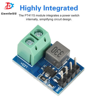 PT4115 1-10S LED คงที่ไดร์เวอร์เอาท์พุทโมดูล DC12V PWM Dimming