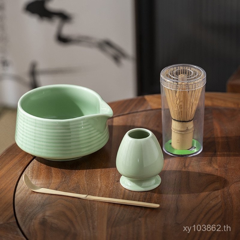 ชุดชา Order สไตล์ญี่ปุ่นอุปกรณ์เสริมช้อนชาชา Shaker ขาตั้งเครื่องมือชุดชาแปรง Baibenli พิธีชงชา Matc