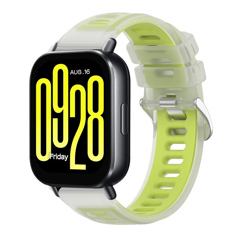 สายนาฬิกาซิลิโคน 22 มม for Redmi Watch 5 Active/mi Watch 5 Lite/Samsung Watch/Aolon/ITEL/Amazfit /Xiaomi Watch S4 S3 S2 - รูปที่ 4