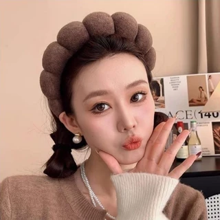 BlingTrinket 🥰🥰 hair band ที่คาดผมฟองน้ำรูปเมฆ มีหลายสีให้เลือก ราคาถูก หวานและน่ารัก เหมาะสำหรับใช้ในชีวิตประจำว