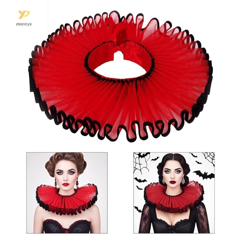 เครื่องประดับคอ Ruff Collar แบบถอดได้ ออกแบบมาเพื่อความสะดวกในการสวมใส่ทุกวัน โดย PPY Theatrical