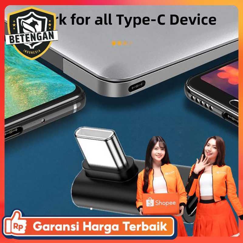 GETA USB Type C 2.0 Female Male Adaptor Center Head 480Mbps - G-03