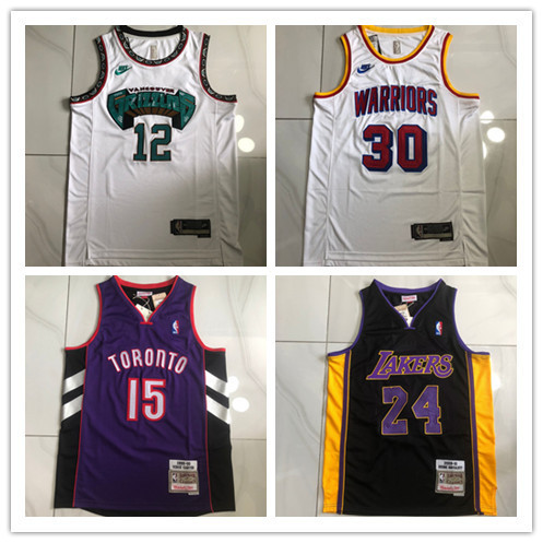 เสื้อบาสเก็ตบอลปักลายเต็มตัว สไตล์ผู้เล่น NBA