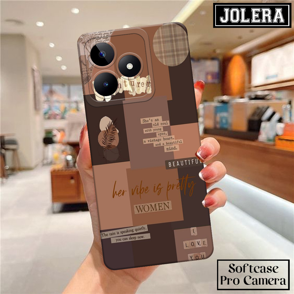 HP เคสโทรศัพท์ Realme C53 2023 ใหม่ล่าสุด - JOLERA - Realme C53 Phone Softcase - เคส Realme C53 - เค