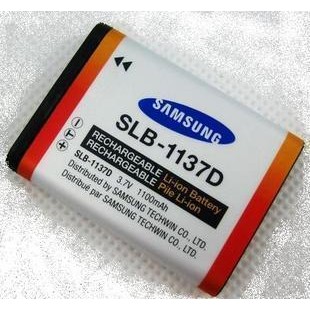 แบตเตอรี่กล้อง Samsung SLB-1137D Blues I100 I85 I80NV30 NV106HD NV11NV103