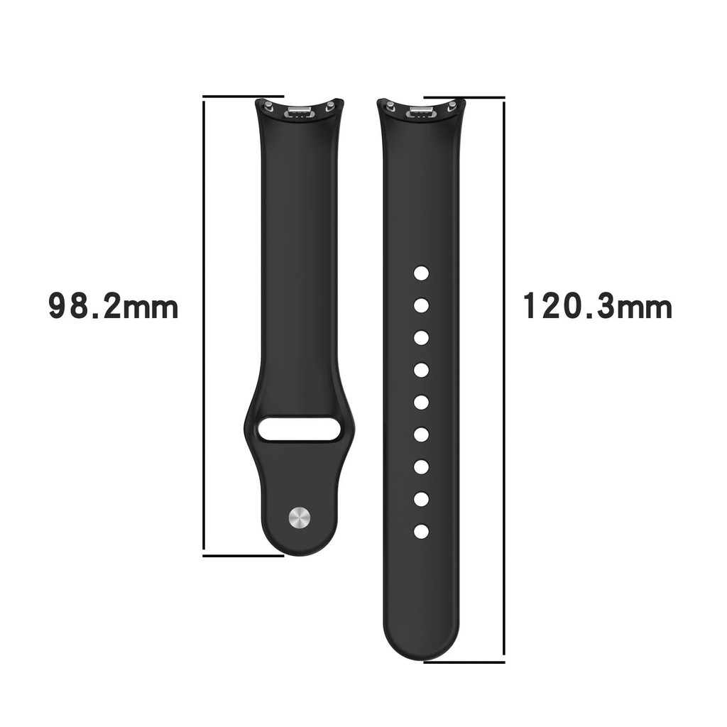 สายซิลิโคนอ่อน for Xiaomi Mi Band 10 9 8 NFC สายรัดข้อมือยางอ่อน อุปกรณ์เสริมสายรัดข้อมือเปลี่ยน for Miband 10 9 8 - รูปที่ 6