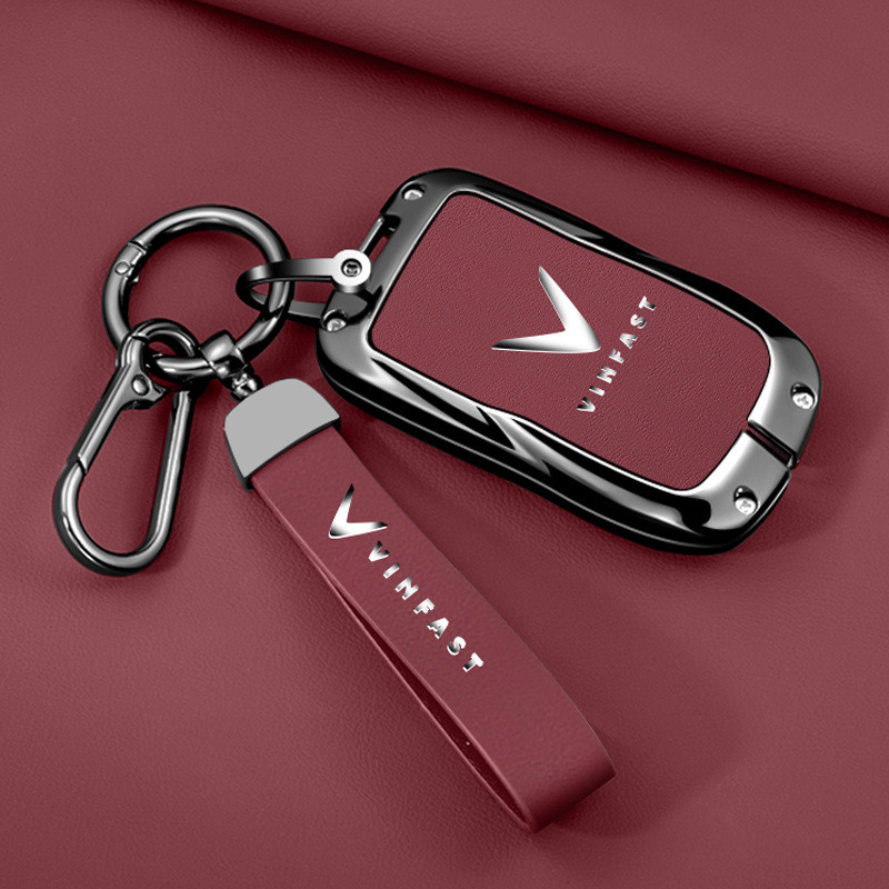 เคสกุญแจ Vinfast VF6 VF6S VF6 Plus VF7 VF8 VF9 VF6、VF7、VF8、VF9 2024-2025 หัวเข็มขัดเคสสไตล์ใหม่