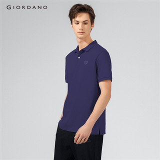 GIORDANO เสื้อโปโลผู้ชาย Men's Liquid Touch Polo 01015291