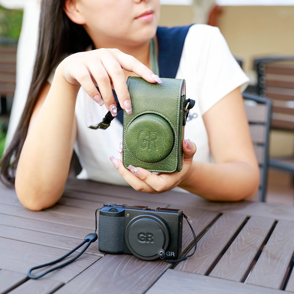 กระเป๋ากล้อง Ricoh gr2 Ricoh/Ricoh GR GR2 GR3 GRIIGRIII เคสหนังกระเป๋ากล้อง