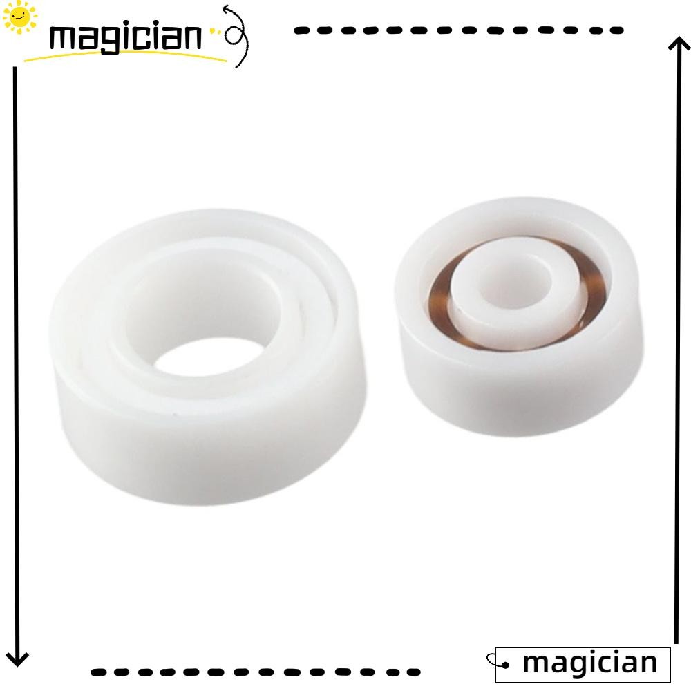 MAGICIAN แบริ่งเซรามิกเต็มรูปแบบ, ตลับลูกปืนเม็ดกลมร่องลึกแบบเปิดเซรามิก, เซอร์โคเนียปิดผนึกคู่เสียงรบกวนต่ํา (ZrO2) ตลับลูกปืนขนาดเล็ก|เครื่องมือ