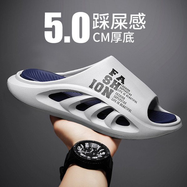 schooll รองเท้า รองเท้าแตะพลังงานแสงอาทิตย์ รองเท้าแตะผู้ชาย2024ใหม่ฤดูร้อนใส่ด้านนอกอินเทรนด์กลางแจ