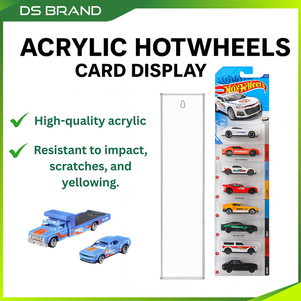 อะคริลิค Hotwheels Display Frame / Rak Koleksi Diecast DS ยี่ห้อ M2