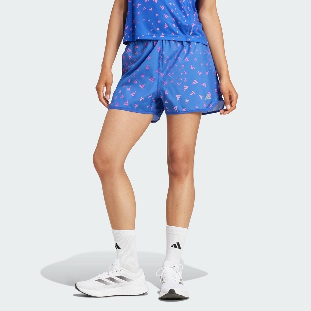 adidas Running Run It AEROREADY Shorts Women Blue IY7510