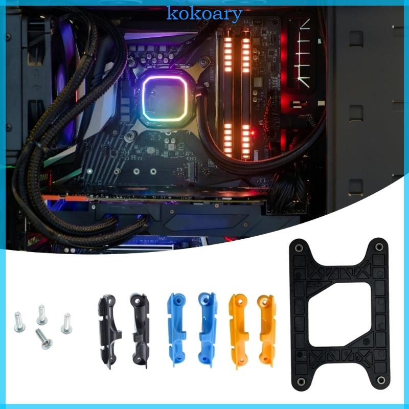 KOK Professional AM4 AM5 Backplane CPU Coolers Mount สําหรับ AM4 B350 X370 A320 X470 Backplate Optim