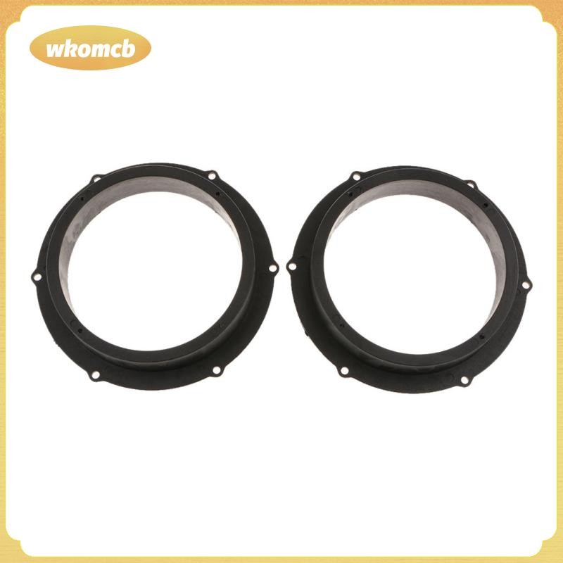 [wkomcb] 2 ชิ้น Black 6.5 Car Speaker