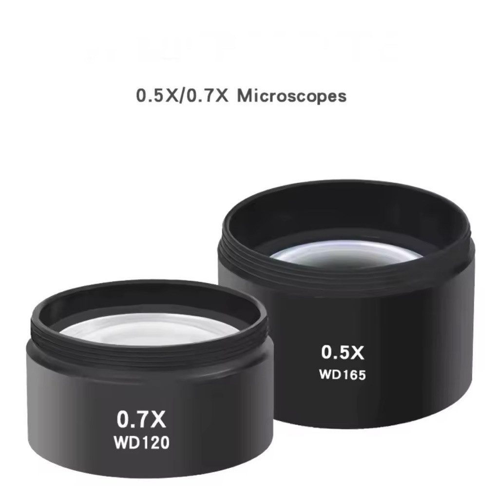 Wd165 0.5X 0.7× กล้องจุลทรรศน์สเตอริโอเสริมเลนส์วัตถุประสงค์เลนส์ Barlow 1-7/8นิ้ว (M48Mm) ด้าย ราคา ถูกที่สุด ดีลบีเคเค