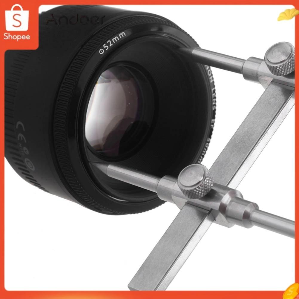 Andoer Andoer BUZHI เครื่องมือซ่อมแซมเลนส์ประแจประแจมืออาชีพเปิดเปิด 10-120 มม. สำหรับกล้อง