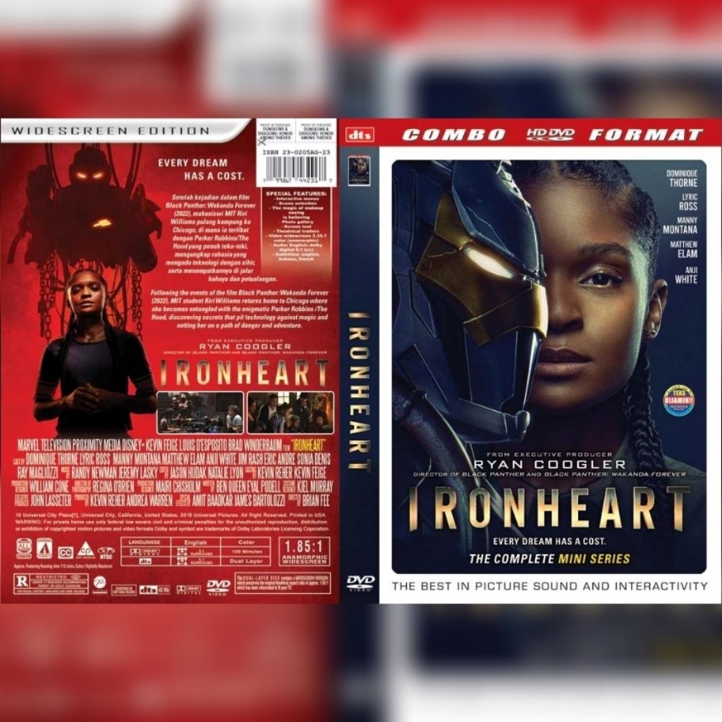 ตลับฟิล์ม IRONHEART (2025) - ใหม่ล่าสุด - HD