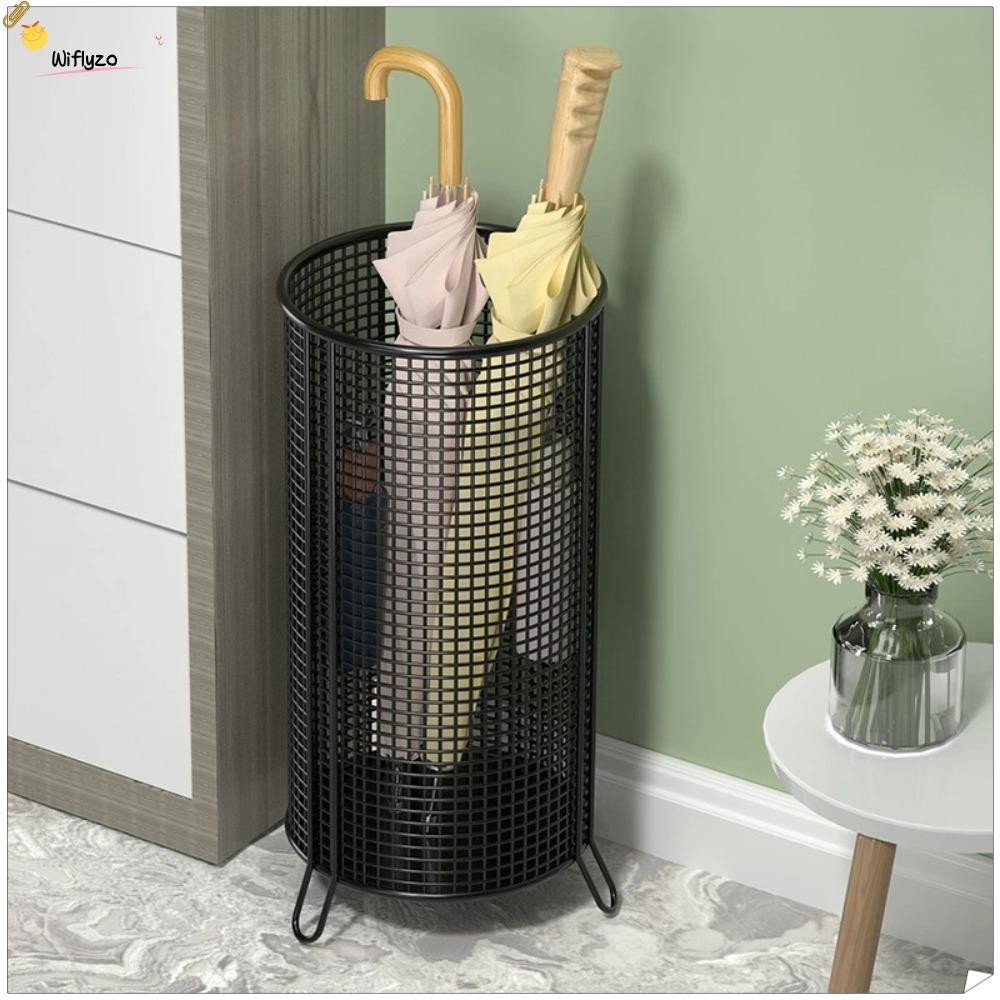 วิฟลายโซ ที่วางร่ม พร้อมระบบระบายอากาศ ทรงกระบอก สำหรับหน้า вход เพิ่มพื้นที่จัดเก็บ