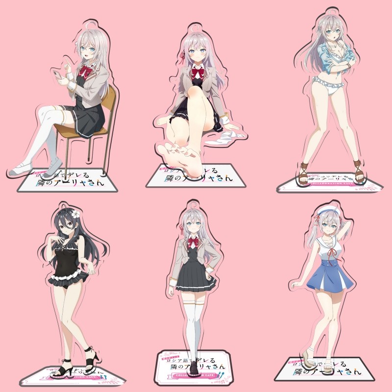 อะนิเมะ Alya Sometimes ซ่อนความรู้สึกของเธอในขาตั้งอะคริลิครัสเซีย Mikhailovna Alisa Kujou Ac