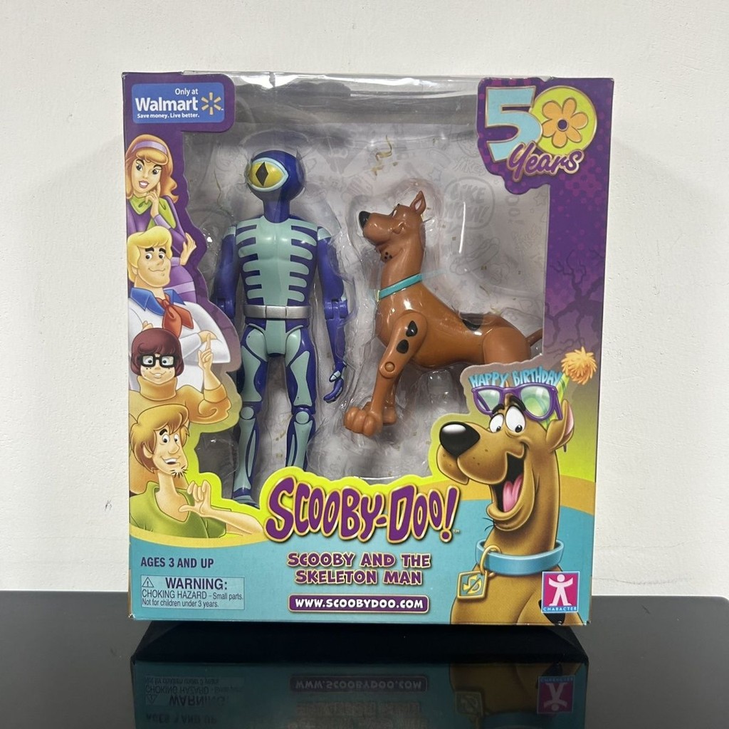 ชุดฟิกเกอร์ Scooby-Doo ครบรอบ 50 ปี Scooby AND THE SKELETON MAN