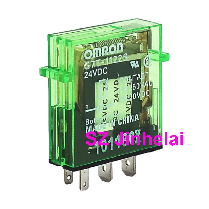 3pcs Omron G7T-1112S G7T-1122S G7T-112S แท้คุณภาพ 24VDC ขนาดเล็กเรียวประเภทเอาต์พุตรีเลย์