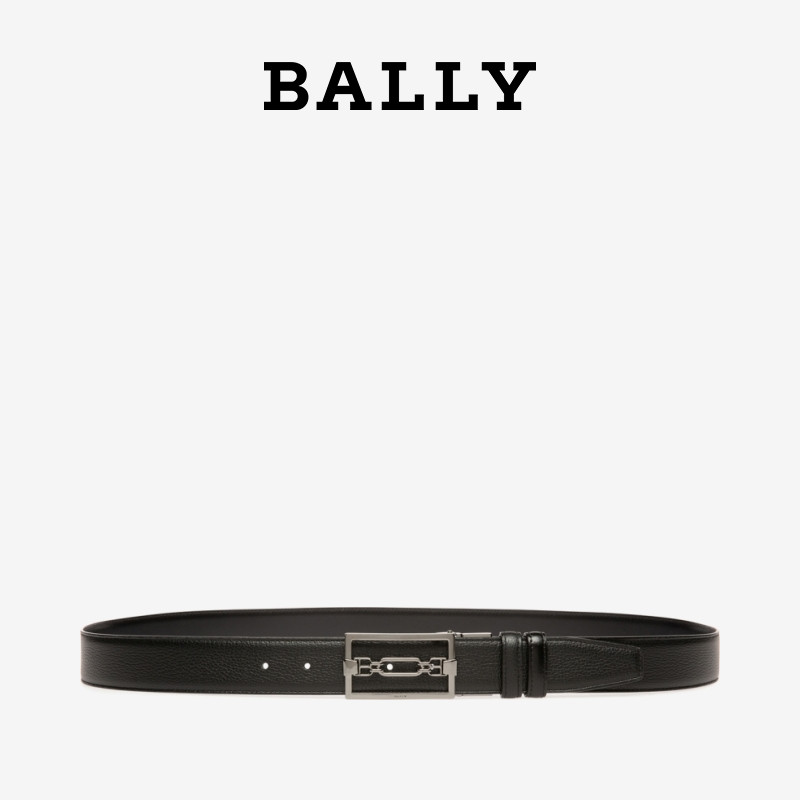 BALLY เข็มขัดสีดำสำหรับผู้ชาย เป็นของขวัญคริสต์มาสที่เหมาะสม
