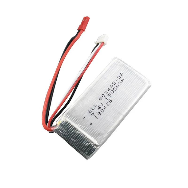 7.4V 1500mAh สําหรับ WLtoys V913 RC เฮลิคอปเตอร์ / L959 / WL912 รถอะไหล่อุปกรณ์เสริม