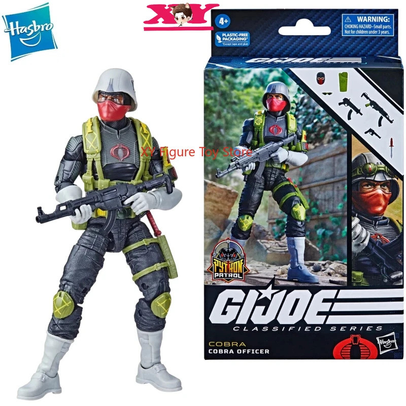 (มีในสต็อก) GI Joe GI Joe Classified Series 6" 097 Python Patrol Cobra Officer Action Figure ของเล่น