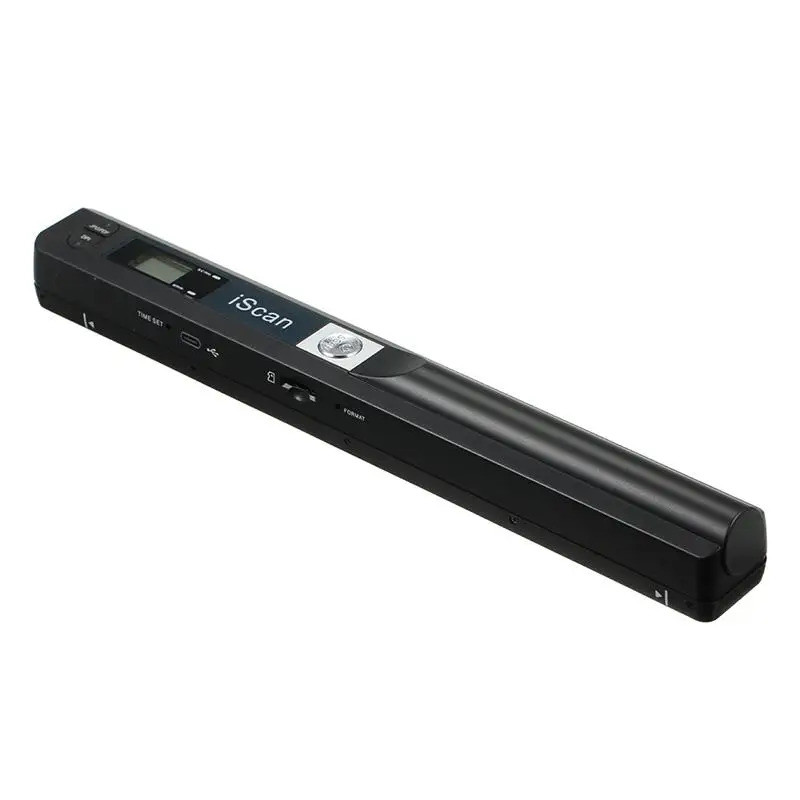 2025 Iscan แบบพกพาเครื่องสแกนเนอร์ Mini Handheld เอกสาร Scanner A4 Book Scanner สําหรับ Jpg และ Pdf 