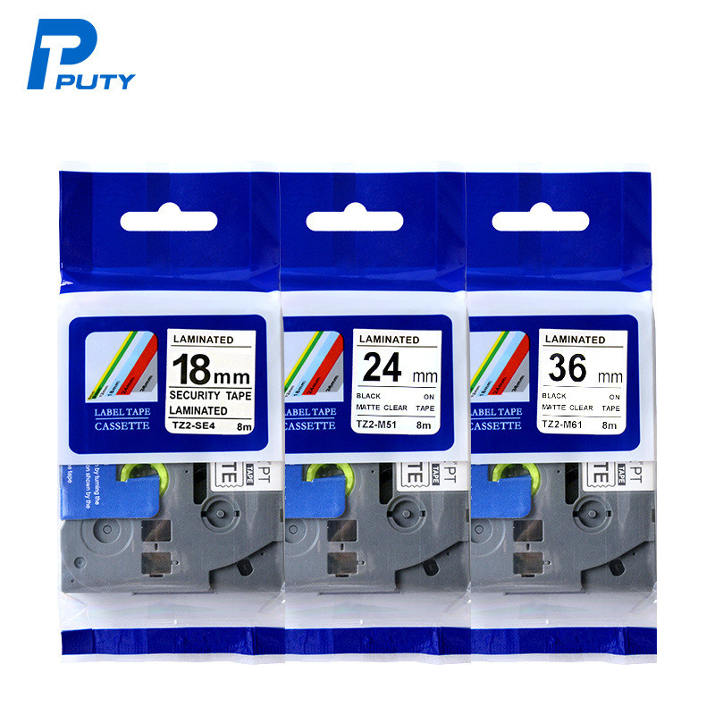เหมาะสําหรับ Brother Brother Brother Label Machine Ribbon TZ2-121 241 สายเคเบิลเครือข่ายการพิมพ์สายเ