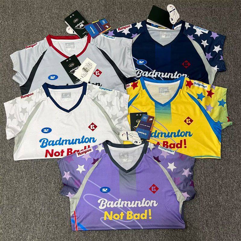 New Crying Joint Name Badminton Clothing Women's Center Training Competition Breathable Quick-Drying Flying Sleeve Sports Shorts Skirt ySge
