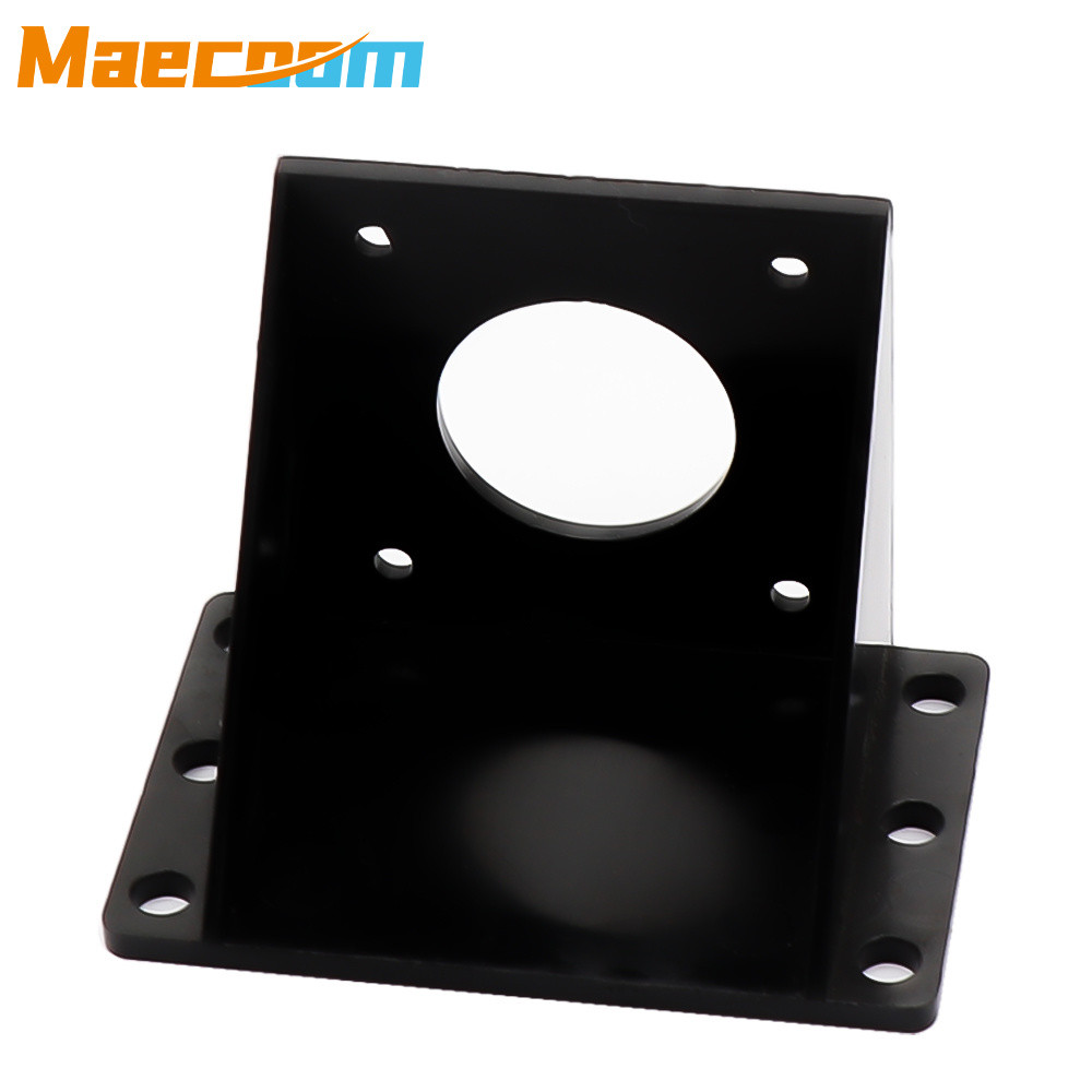 2pcs NEMA 17 Steppr มอเตอร์อุปกรณ์เสริมวงเล็บพลาสติกสนับสนุนติดตั้ง L ประเภท Bracket Mount 3D เครื่อ