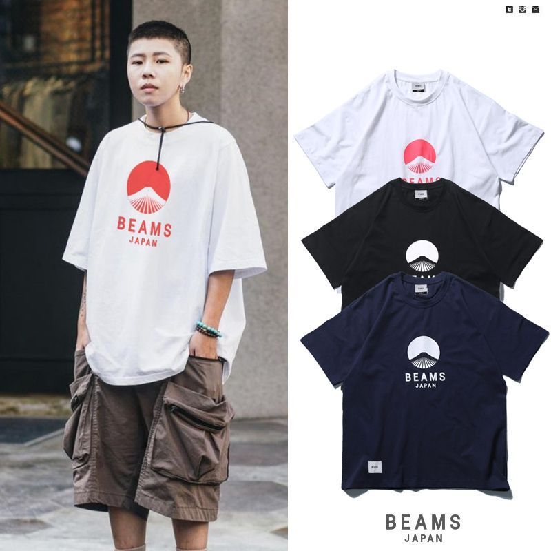 ใหม่สบายๆหลวมผู้ชายผู้หญิงสไตล์เดียวกันเสื้อยืดคอกลมพิมพ์แขนสั้น